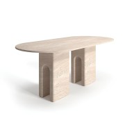 Horry Traverten Yemek Masası Horry Traverten Yemek Masası