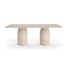 Loenza Travertine Dining Table