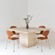 Juan Travertine Dining Table Juan Travertine Dining Table