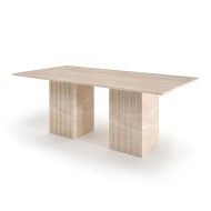 Nico Travertine Dining Table Nico Travertine Dining Table