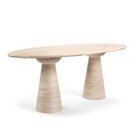Roma Travertine Dining Table Roma Travertine Dining Table