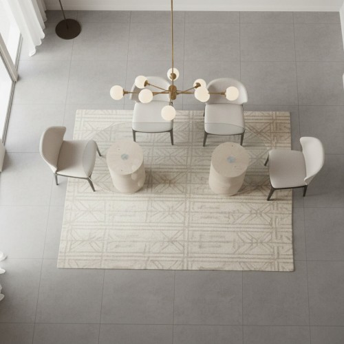 Elsa Travertine Dining Table