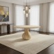 Tomri Travertine Dining Table