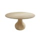 Tomri Travertine Dining Table