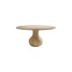 Tomri Travertine Dining Table