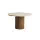 Safi Travertine Dining Table