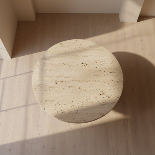 Arki Travertine Dining Table