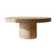 Arki Travertine Dining Table