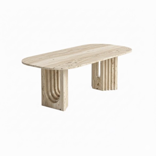 Tukas Travertine Table