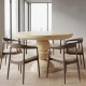 Yuna Travertine Dining Table