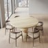 Yuna Travertine Dining Table
