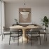 Tora Travertine Dining Table