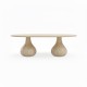 Sane Travertine Table