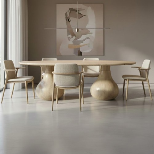 Sane Travertine Table