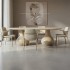 Sane Travertine Table