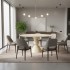 Barta Travertine Dining Table