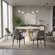 Barta Travertine Dining Table