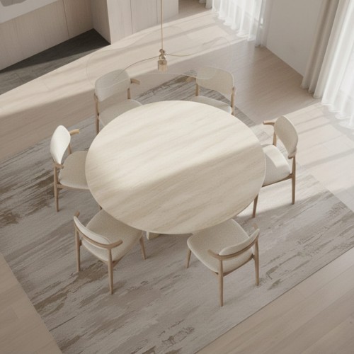 Mages Travertine Dining Table
