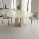 Kento Travertine Dining Table