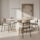 Alande Travertine Dining Table