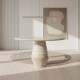 Alande Travertine Dining Table