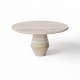 Alande Travertine Dining Table
