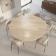 Sele Travertine Dining Table