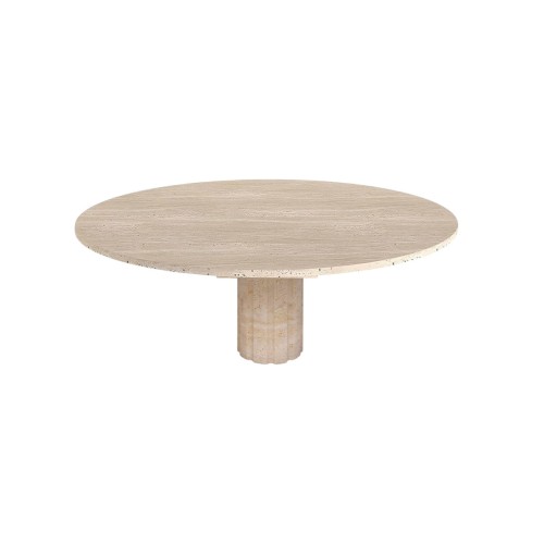 Sele Travertine Dining Table