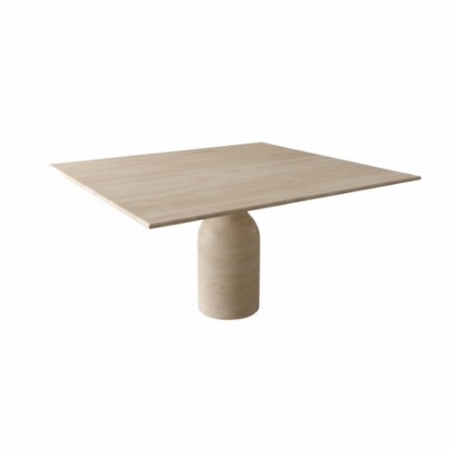 Aliss Travertine Dining Table