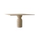 Aliss Travertine Dining Table