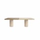 Mina Travertine Table