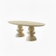 Mokat Travertine Table