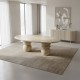 Miya Travertine Table