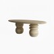 Miya Travertine Table