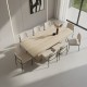 Linar Travertine Table