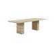 Linar Travertine Table