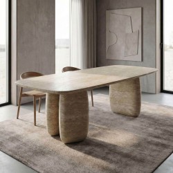 Sica Travertine Table