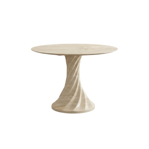 Pote Travertine Dining Table