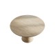 Bruno Round Travertine Dining Table