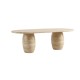 Golon Travertine Dining Table