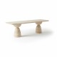Enito Travertine Dining Table