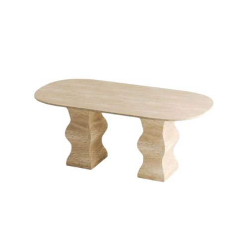 Terrra Traverten Yemek Masası