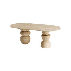 Vita Traverten Yemek Masası