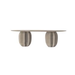 Sonya Kare Traverten Yemek Masası