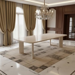 Darim Traverten Yemek Masası