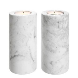 Marble Patterned Candle Holder Marble Patterned Candle Holder