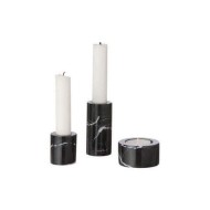 Marble Candle Holder Set Marble Candle Holder Set