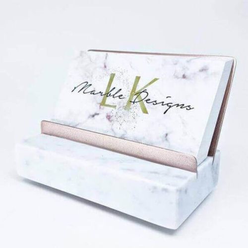 Decorative Accessories Marble Business Card Decorative Accessories