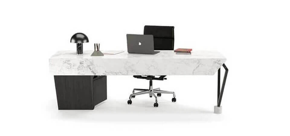 Marble Office Desk