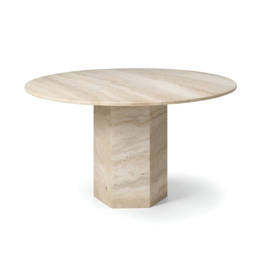 Travertine Dining Table